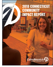 connecticut community impact report cohnreznick cares 2018