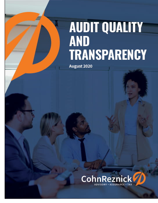 audit transparency report