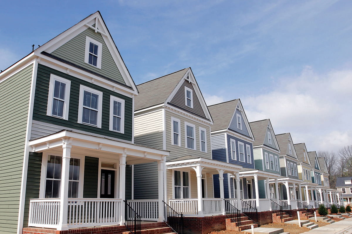 Affordable Housing - street scene