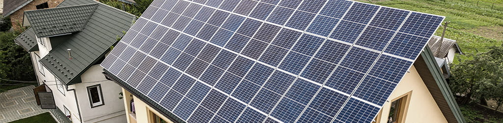 Renewable Solar Energy panels