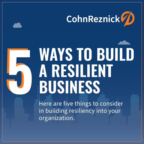 Infographic: 5 Ways to Build a Resilient Business