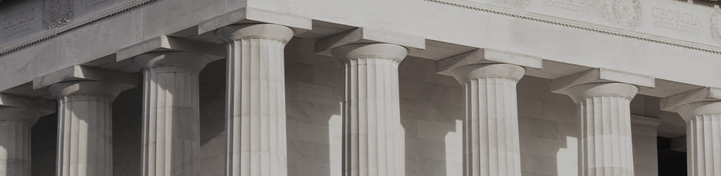 pillars of government building