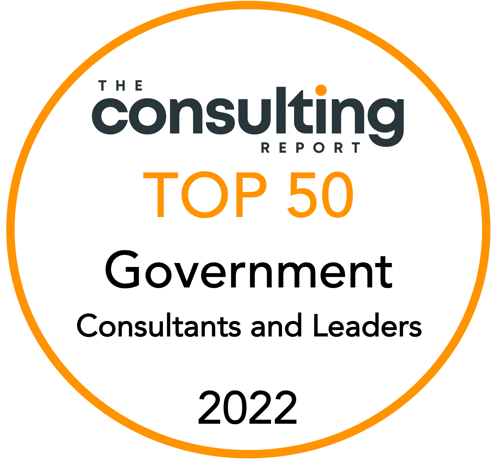 The Consulting Report top 50 award