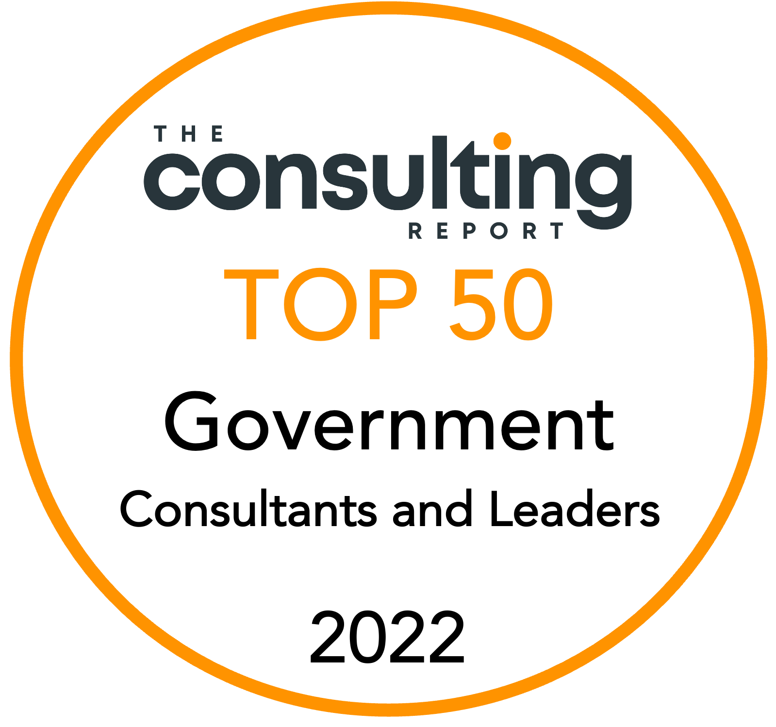 The Consulting Report top 50 award