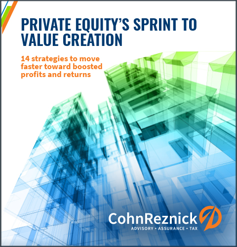 CohnReznick Sprint to Value Creation Ebook thumbnail