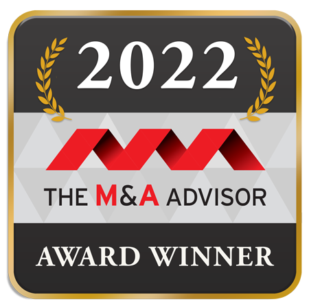 2022 M&A Advisor Award Winner logo