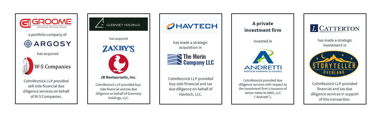 Transaction Advisory Services