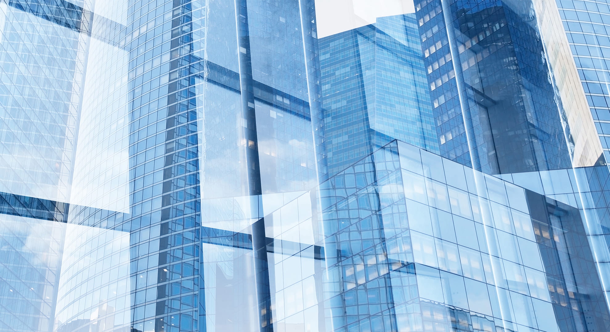 Glass building