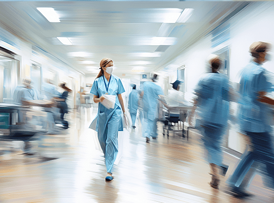 Hospitals health centers illustration