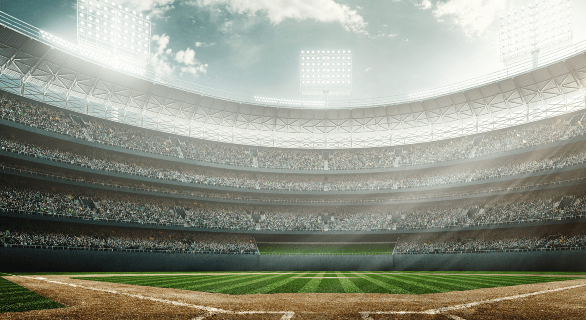 a baseball stadium