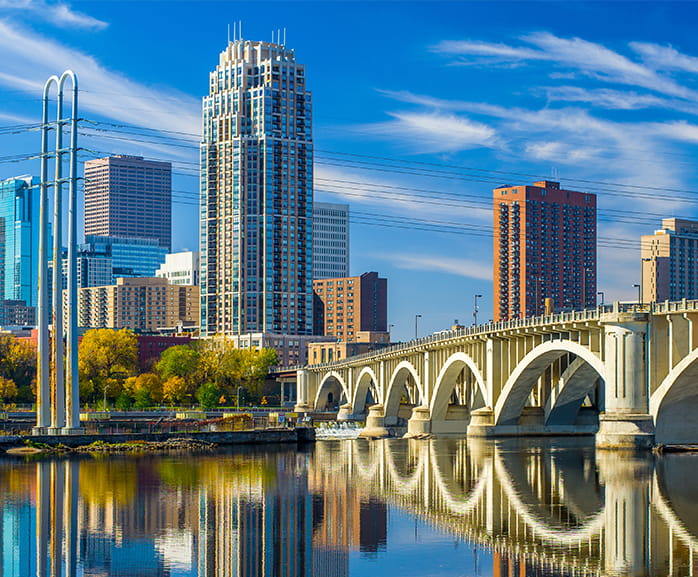 Twin Cities city center