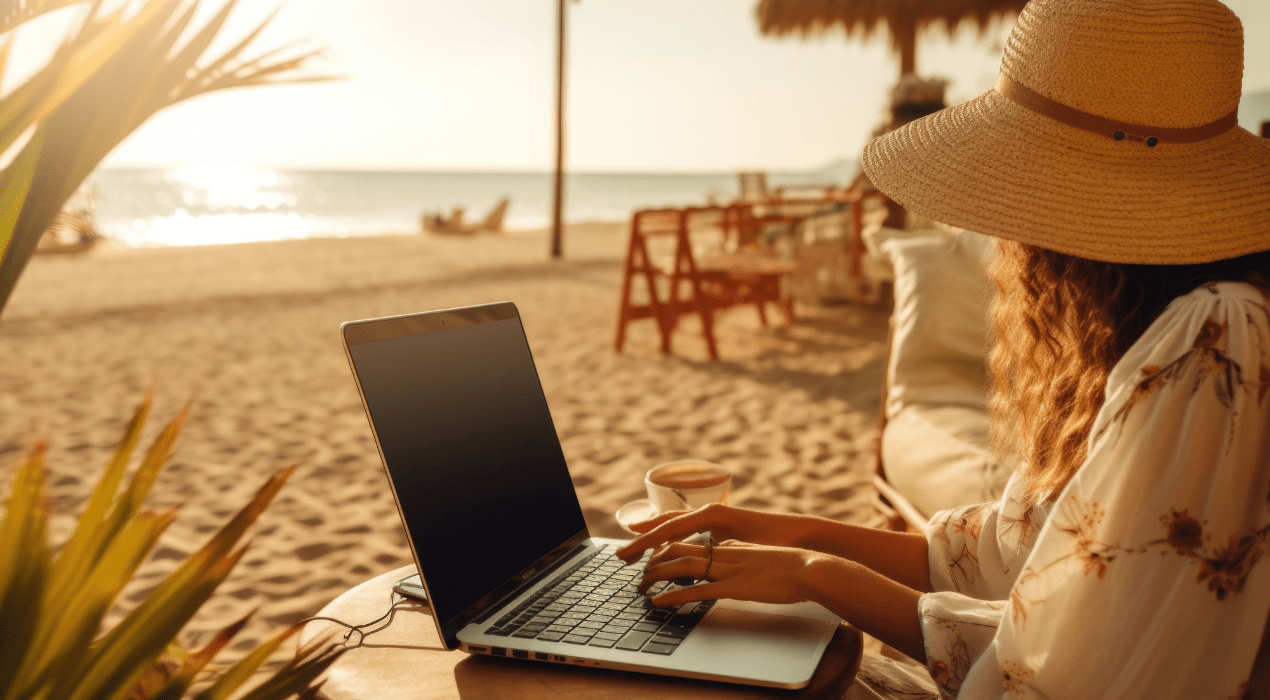 workation illustration